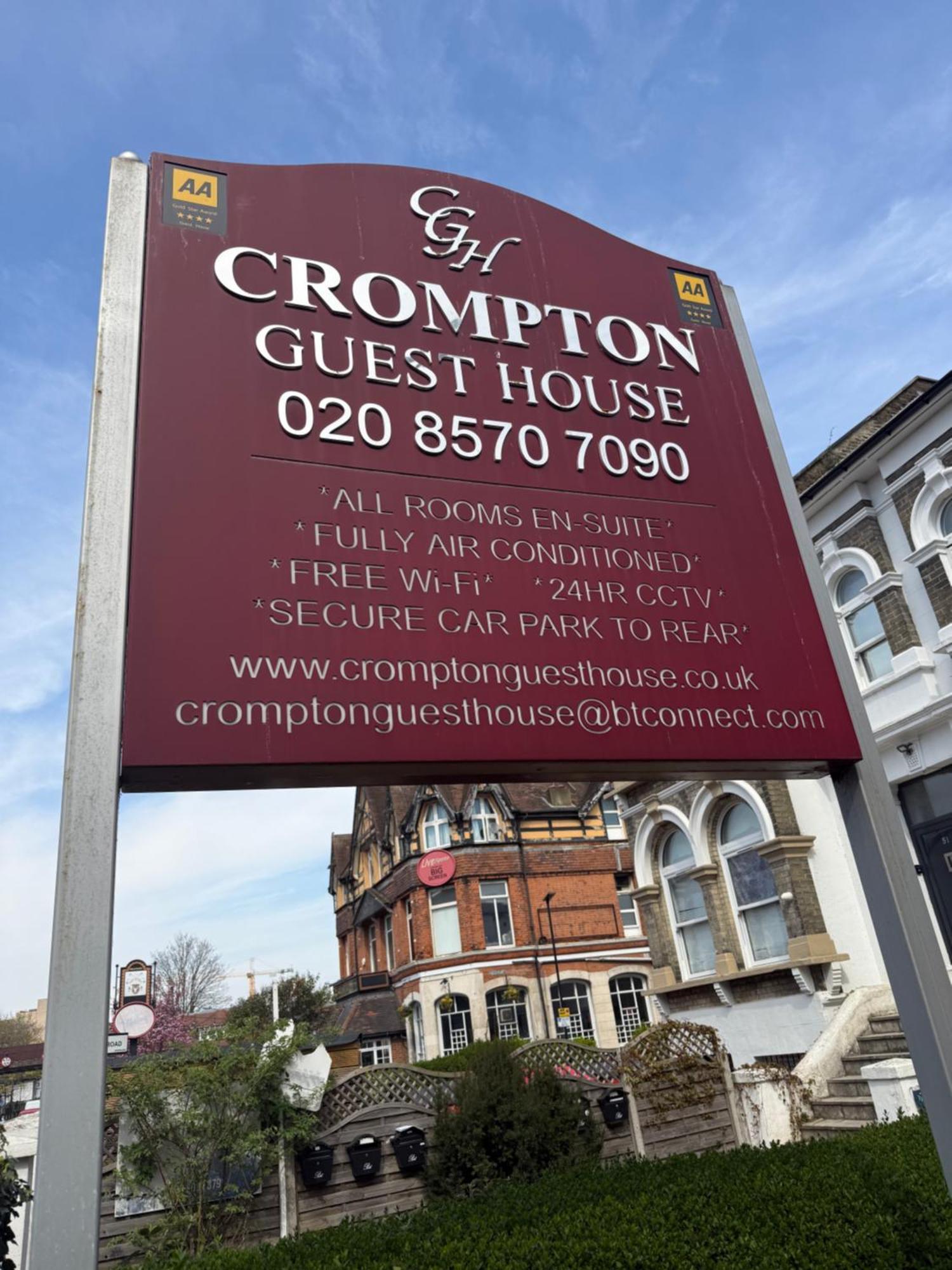 Crompton Guest House Hounslow Luaran gambar